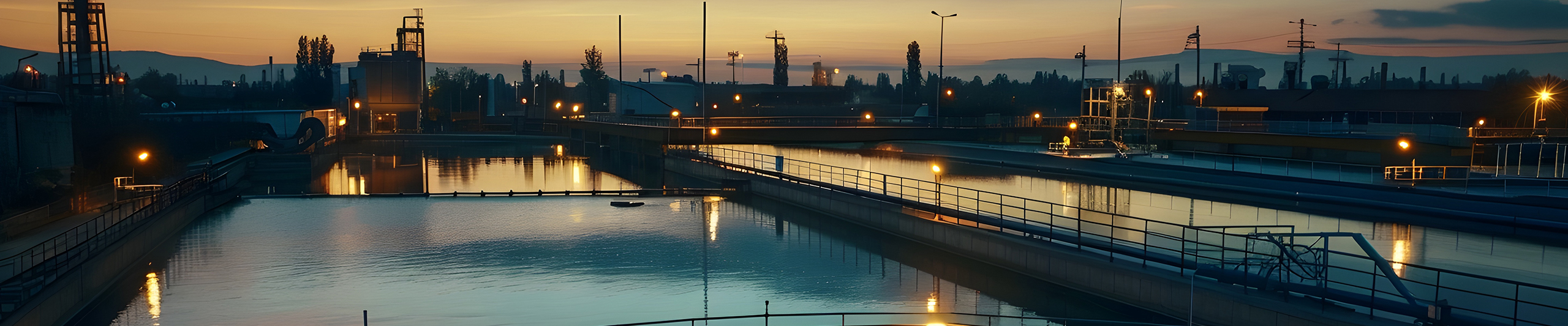 Reservoir at night time